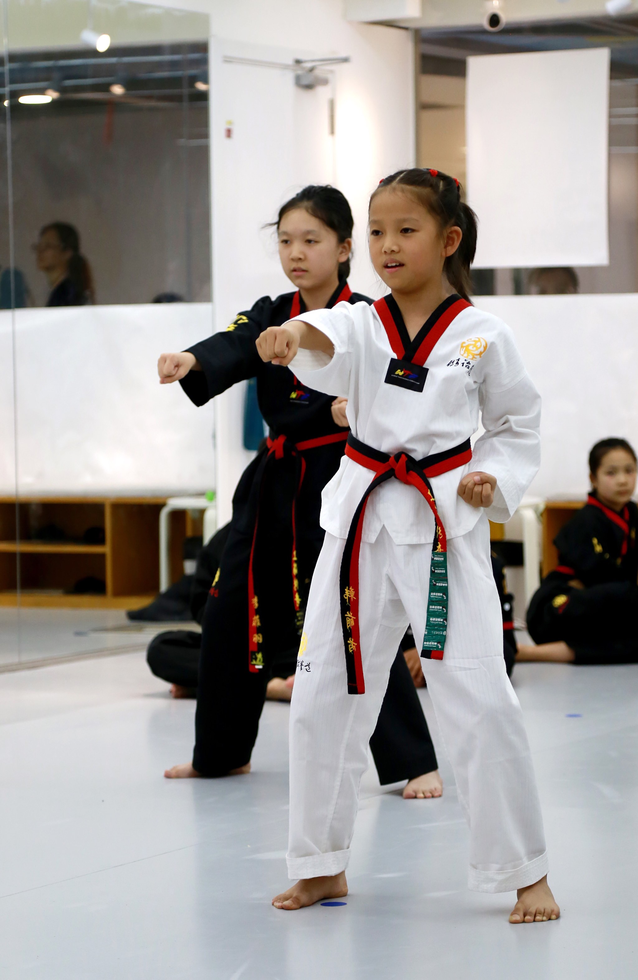 跆拳道比赛竞技激烈,选手拚搏争胜的简单介绍 跆拳道比赛竞技激烈,选手拚搏争胜的简单介绍